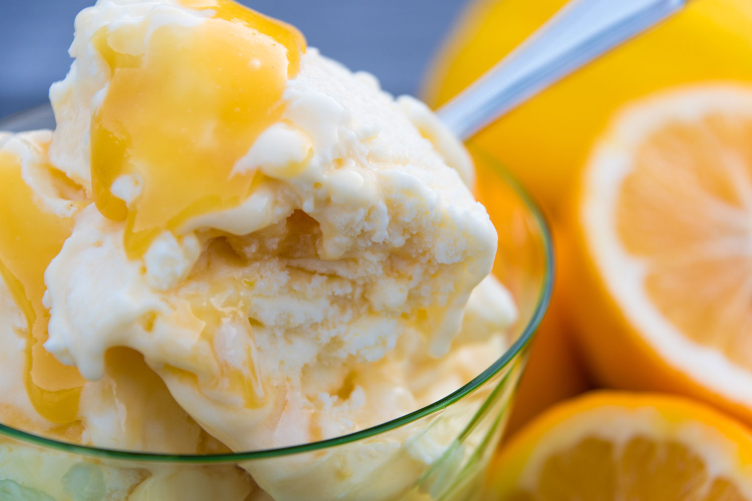 Pure NZ Lemon and Curd Ice Cream