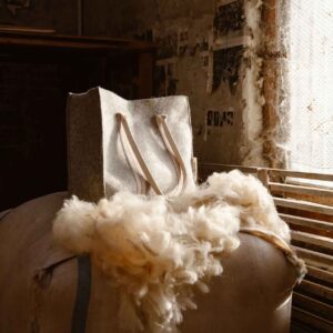 Alternative view of The Wool Bag - Navy