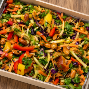 Shredded Juicy Veg Salad