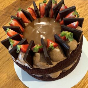 Chocolate Caramel Cake