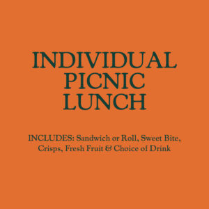 Individual Picnic Lunch - Gourmet Deli Roll Option